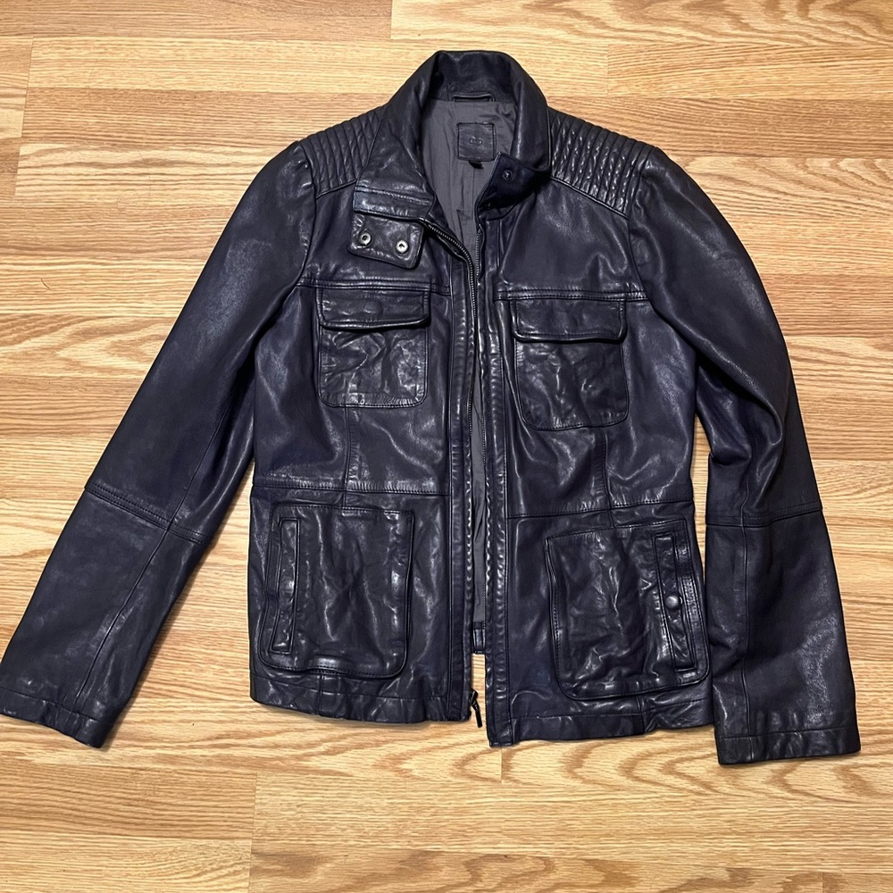 Gap 100% genuine leather jacket.